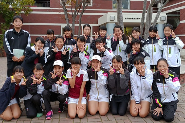 全国選抜中学校テニス大会兵庫県予選（女子団体戦）