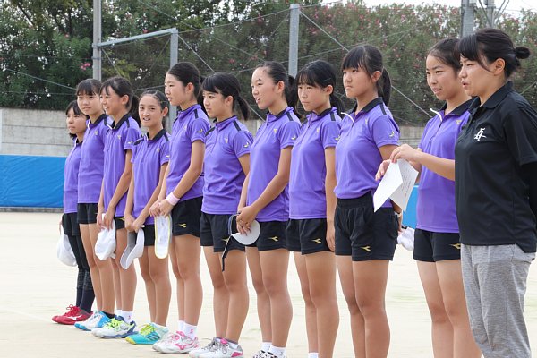 テニス大会　女子中学生　 