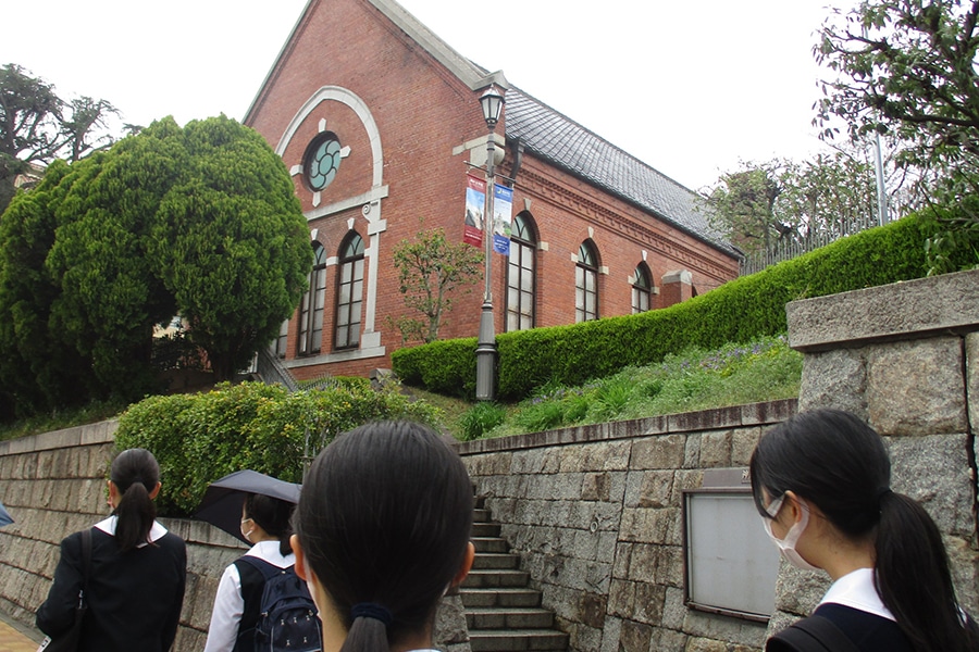 図書部が神戸文学館を見学しました。| 関西学院中学部 Kwansei